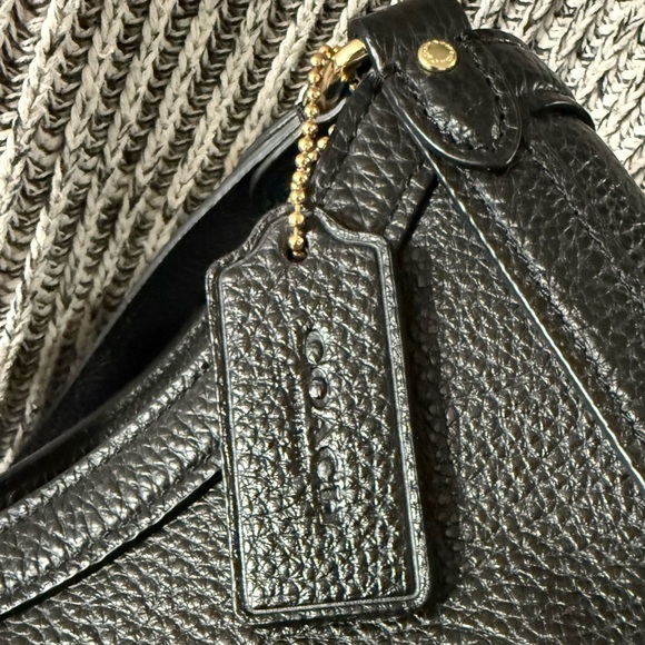 COACH Pebble Leather Kristy Shoulder Bag - Picture 10 of 16